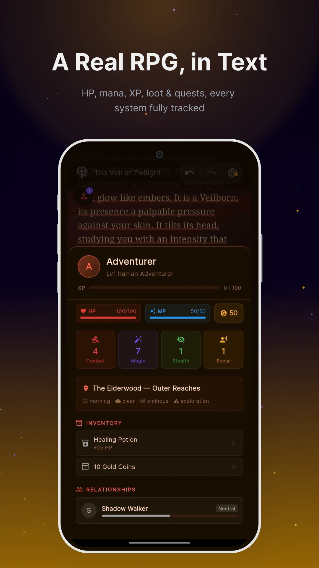 QuestSmith: AI Dungeon Master screenshot